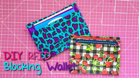 how to make a wallet rfid protected|homemade rfid wallet.